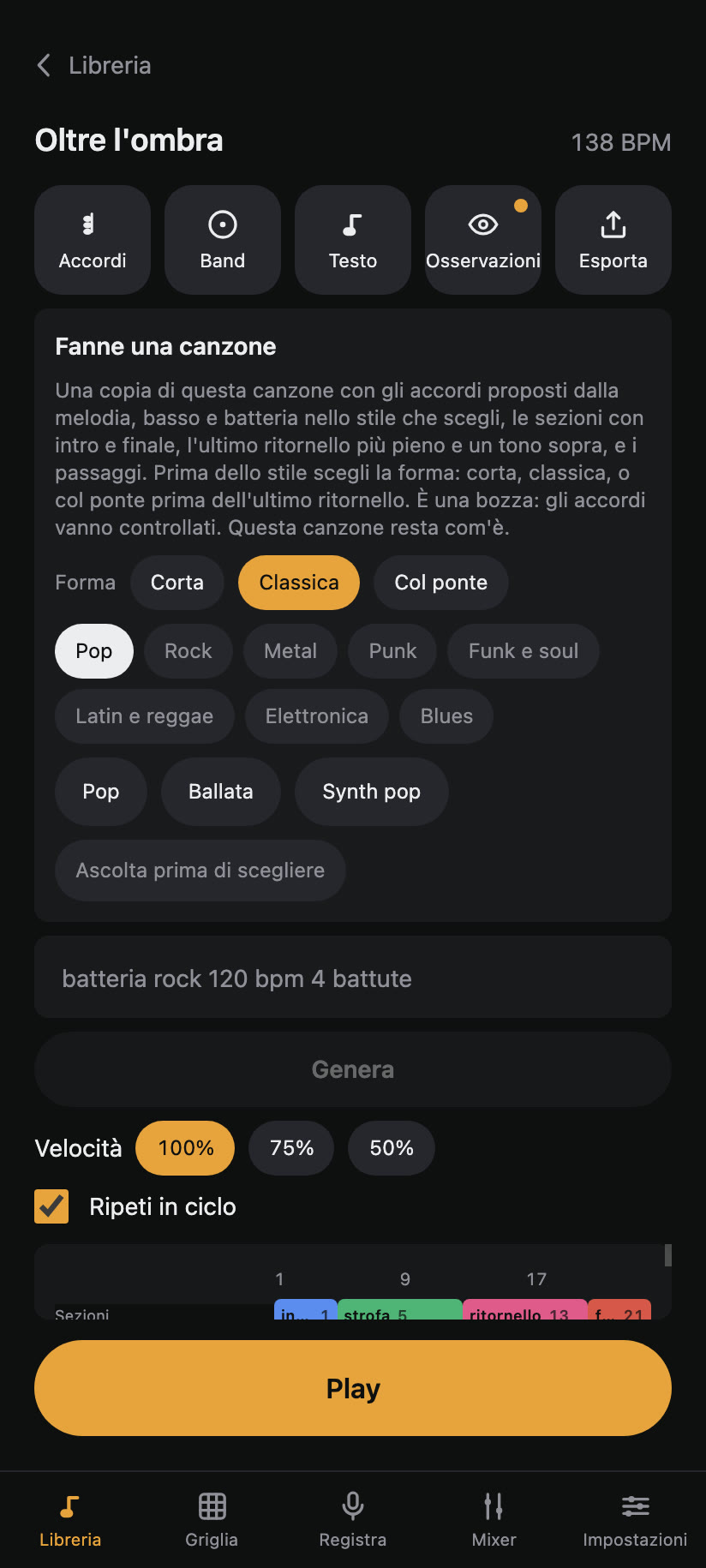 La canzone